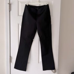 ⚡️ FLASH SALE⚡️ DONNA KAREN • Tailored Straight Black Trouser Pants • SMALL